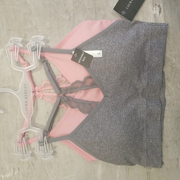 💕LAURA ASHLEY💕 Ribbed Bralette Set (2 Pk) S NWT - Picture 3 of 11